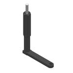 Pancake Drill Attachment 1/4 Round Shaft Straight 3.05 in Offset