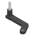 Pancake Drill Attachment 1/4 Round Shaft Right Hand 2.63 in Offset