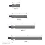 WES2528 Drill Extensions