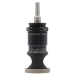 Wescon 596 Microstop - 1/4-28 - 7/8" Cutter Capacity - Bell External Thread Skirt - Steel Foot