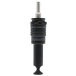 Wescon 596-ER Extended Reach Microstop - 1/4-28 - 1/2" Cutter Capacity - 2 in Length 1/2 in Cutter Capacity Skirt - 2 in Reach