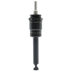 Wescon 596-ER Extended Reach Microstop - 1/4-28 - 3/8" Cutter Capacity - 2.75 in Length 3/8 in Cutter Capacity Skirt