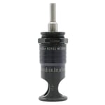 Wescon 596 Microstop - 1/4-28 - 3/4" Cutter Capacity - Flanged High Skirt