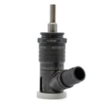 Wescon 596 Microstop - M8x1 - 19.05 mm Cutter Capacity - Slotted Vacuum Skirt External Nylon Foot