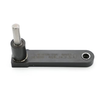 WES930R Pancake Drill Attachment 1/4 Round Shaft Straight 2.29 in Offset - Reversed Rotation Configuration