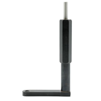 WES935 Pancake Drill Attachment 1/4 Round Shaft Straight 2.29 in Offset
