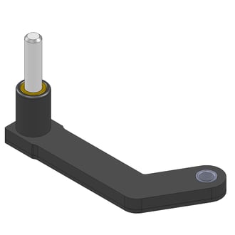 WES980-QC Pancake Drill Attachment Quick Change Shaft Left Hand 2.63 in Offset