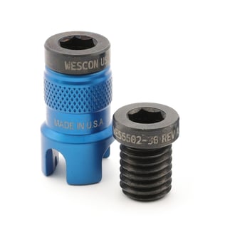 WES5602 Wescon WES5602 Threaded Type Mini Drill Guide - 1/2-13 Threaded