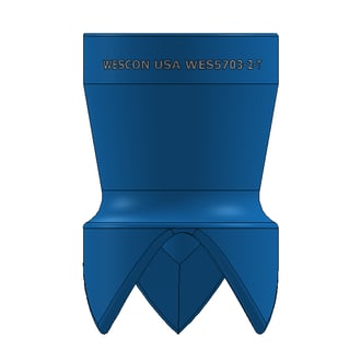 WES5703-2-T Wescon 5703-2-T Egg Cup Drill Guide