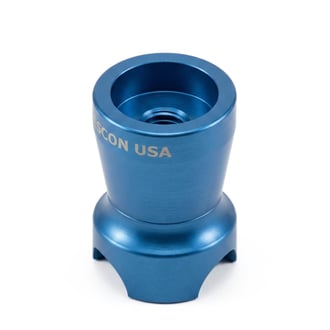 WES5721-A Wescon WES5721 Threaded Egg Cup Drill Guide - Aluminum Foot