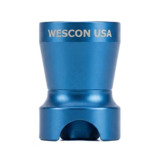 WES5723-1-A Wescon WES5723-1 Egg Cup Style Drill Guide - 3-Leg Anodized Aluminum