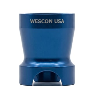WES5723-2-A Wescon WES5723-2 Egg Cup Style Drill Guide - 3-Leg Anodized Aluminum
