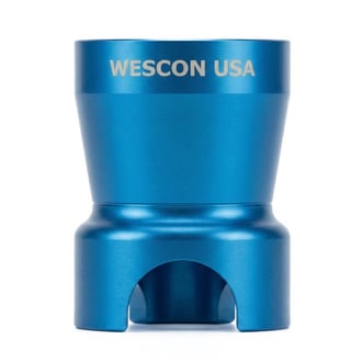 WES5723-3-A Wescon WES5723-3 Egg Cup Style Drill Guide - 3-Leg Anodized Aluminum