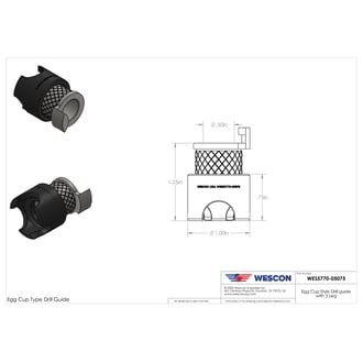WES5770-05075 WES5770-05075 Drill Guide