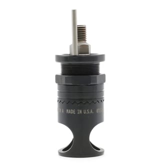 WES296-S-TS-AR Wescon 296 Microstop - 1/4-28 - 5/8" Cutter Capacity - Straight Skirt