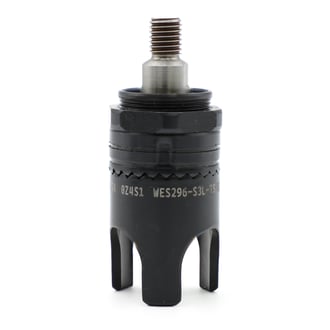 WES296-S3L-TS Wescon 296 Microstop - 1/4-28 - 5/8" Cutter Capacity - 3-Leg Skirt