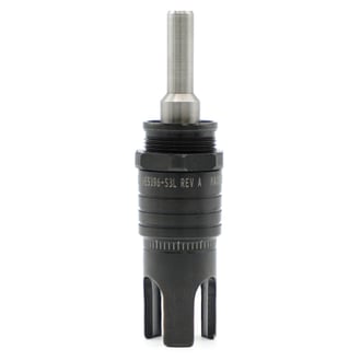 WES396-S3L Wescon 396 Microstop - 1/4-28 - 1/2" Cutter Capacity - 3-Leg Skirt