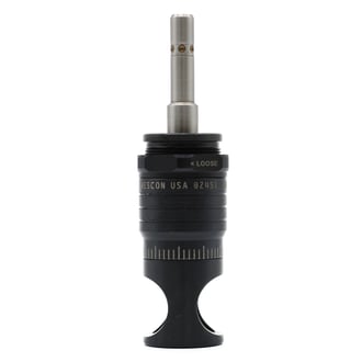 WES596-S-QC Wescon 596 Microstop - 1/4-28 - 3/4" Cutter Capacity - Straight Skirt