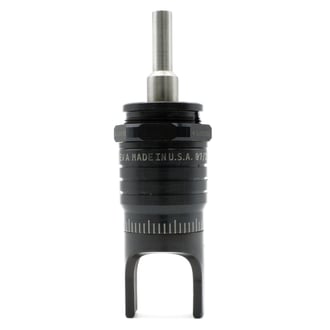 WES596-S2L-QC Wescon 596 Microstop - 1/4-28 - 3/4" Cutter Capacity - 2-Leg Skirt
