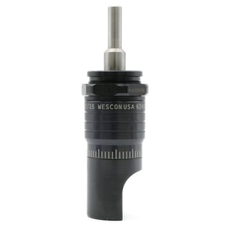WES596-SCA Wescon 596 Microstop - 1/4-28 - 3/4" Cutter Capacity - Straight Cutaway Skirt