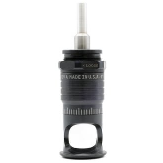 WES596-SF Wescon 596 Microstop - 1/4-28 - 3/4" Cutter Capacity - Spherical Flanged Skirt