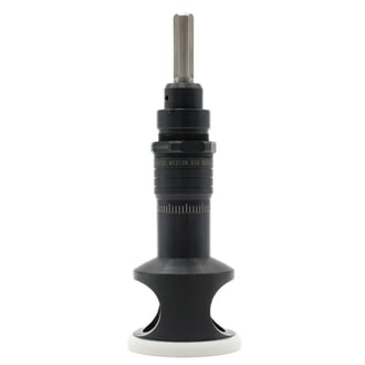 WES690-1375-EN-TF Wescon 690 Microstop - 3/8-24 - 1-3/8" Cutter Capacity - External Thread Skirt - Nylon Foot