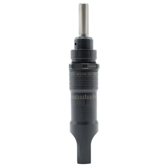 WES690-875-S2L-TF Wescon 690 Microstop - 3/8-24 - 7/8" Cutter Capacity - 2-Leg Skirt