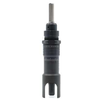 WES690-875-S3L-TF Wescon 690 Microstop - 3/8-24 - 7/8" Cutter Capacity - 3-Leg Skirt