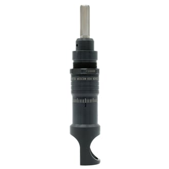 WES690-875-SCA-TF Wescon 690 Microstop - 3/8-24 - 7/8" Cutter Capacity - Straight Cutaway Skirt