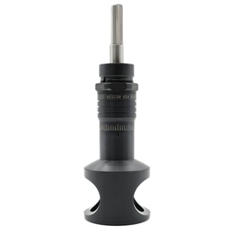 WES696-1375-TF Wescon 696 Microstop - 3/8-24 - 1-3/8" Cutter Capacity - Straight Skirt