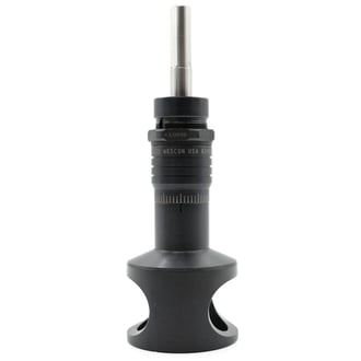 WES696-1500-TF Wescon 696 Microstop - 3/8-24 - 1-1/2" Cutter Capacity - Straight Skirt