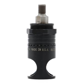 WES296-SL-TS-AR Wescon 296 Microstop - 1/4-28 - 5/8" Cutter Capacity - Slotted Skirt