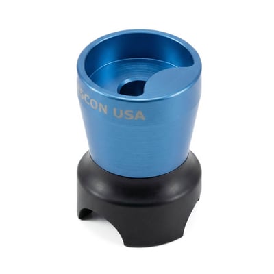 Wescon WES5723-1 egg cup drill guide for 5/16" OD × 3/4" SF slip fit bushings, ANSI SF-20-12