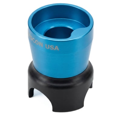 Wescon WES5723-3 egg cup drill guide for 3/4" OD × 1" SF slip fit bushings, ANSI SF-48-16