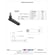 WES930R Pancake Drill Attachment 1/4 Round Shaft Straight 2.29 in Offset - Reversed Rotation Configuration