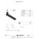 WES960 Pancake Drill Attachment 1/4 Round Shaft Straight 3.05 in Offset