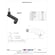 WES970 Pancake Drill Attachment 1/4 Round Shaft Right Hand 2.63 in Offset