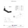 WES980 Pancake Drill Attachment 1/4 Round Shaft Left Hand 2.63 in Offset