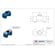 WES5400-1-750 Wescon Model WES5400 SR Type Dog Bone Drill Guide 1/2"