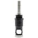 WES396-EN-QC Wescon 396 Microstop - 1/4-28 - 1/2" Cutter Capacity - External Thread Skirt - Nylon Foot