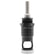 WES396-EN-TS Wescon 396 Microstop - 1/4-28 - 1/2" Cutter Capacity - External Thread Skirt - Nylon Foot