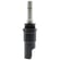 WES396-SCA-QC Wescon 396 Microstop - 1/4-28 - 1/2" Cutter Capacity - Straight Cutaway Skirt
