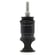 WES596-BIS-QC Wescon 596 Microstop - 1/4-28 - 3/4" Cutter Capacity - Bell Internal Thread Skirt - Steel Foot