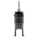 WES596-F2L-TF Wescon 596 Microstop - 1/4-28 - 3/4" Cutter Capacity - Flanged 2-Leg Skirt