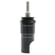 WES596-SCA Wescon 596 Microstop - 1/4-28 - 3/4" Cutter Capacity - Straight Cutaway Skirt