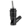 WES598-6-WVIN Wescon 598 Microstop - M6x1 - 15.88 mm Cutter Capacity - Vacuum Skirt Internal Nylon Foot