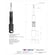 WES696-ES-2375-TL Wescon Taper Lok Microstop - 7/16-20 - 1" Cutter Capacity - Straight