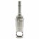 WES397-SIN-TS Wescon 397 Stainless Steel Microstop - 1/4-28 - 7/16" Cutter Capacity - Slotted Internal Thread Skirt - Nylon Foot