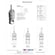 WES599-8-BIP Wescon 599 Stainless Steel Microstop - M8x1 - 19 mm Cutter Capacity - Bell Skirt Internal Phenolic Foot